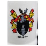 Wagner Crest Mug - Coat of Arms Ceramic Collectible Coffee Cup
