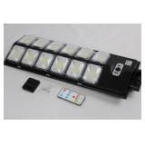 Solar Powered LED Flood Light with Remote Control - Multi-Panel Array