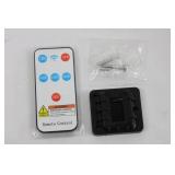 Solar Powered LED Flood Light with Remote Control - Multi-Panel Array