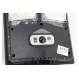 Solar Powered LED Flood Light with Remote Control and Detachable Solar Panel
