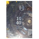 IRWIN Marathon Construction 10-Inch Circular Saw Blade - 40 Teeth Used