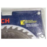 Bosch ConstructionTrim Circular Saw Blade - Carbide Teeth (C4) Rust, used
