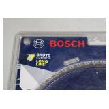 Bosch DC1280 12-Inch 80-Tooth Edge Extreme Carbide General-Purpose Circular Saw Blade, Rust, used