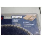 Bosch DC1280 12-Inch 80-Tooth Edge Extreme Carbide General-Purpose Circular Saw Blade, Rust, used