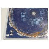 Bosch 12-In Circular Saw Blade - 60-Tooth Carbide for Fine Finishing. Rust, Used