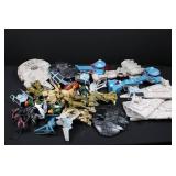 LEGO Star Wars Millennium Falcon & Assorted Spacecraft Parts Minifigures