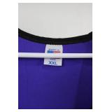 Sleeveless Unitard - XXL, Made in USA, Purple Interior Lining