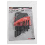 Performance Tool 25-Piece Hex Key Set - SAE & Metric (Long & Regular)