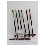 Croquet Mallets with Color-Banded Shafts- United States Croquet Association