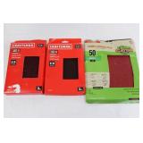 Craftsman 360 Grit Sanding Pads (2-Pack) & Gator 50-Sheet Power Sanding Pack
