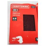 Craftsman 360 Grit Sanding Pads (2-Pack) & Gator 50-Sheet Power Sanding Pack