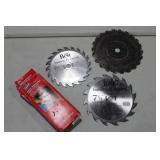 Vermont American Hinge Mortising Template Set & Do It Best Framing & Ripping Blades (Assorted)