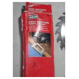 Vermont American Hinge Mortising Template Set & Do It Best Framing & Ripping Blades (Assorted)