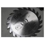 Vermont American Hinge Mortising Template Set & Do It Best Framing & Ripping Blades (Assorted)