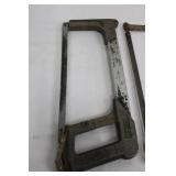 Lenox Hackmaster Hacksaw Frames - Assorted Vintage Metal Frame Saws