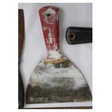 Marshalltown Notched Tile Trowel & Red Devil Plastering Tools