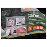Ozark Trail 6-Person Dome Tent - Sleeps 6 Camping Gear