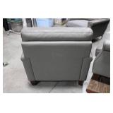 Leather Sofa Set With 2 Matching Armchairs - 3 Seat Sofa