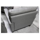 Leather Sofa Set With 2 Matching Armchairs - 3 Seat Sofa