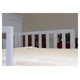Toddler Bed with Guard Rails - Fits Standard Crib Mattress