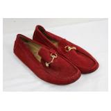 MIKEKONOS 9127201 Red Suede Loafers - ALDO Tan Leather Dress Shoes (Lot of 3)