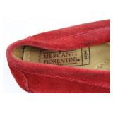 MIKEKONOS 9127201 Red Suede Loafers - ALDO Tan Leather Dress Shoes (Lot of 3)