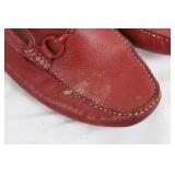 MIKEKONOS 9127201 Red Suede Loafers - ALDO Tan Leather Dress Shoes (Lot of 3)