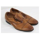 MIKEKONOS 9127201 Red Suede Loafers - ALDO Tan Leather Dress Shoes (Lot of 3)