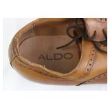 MIKEKONOS 9127201 Red Suede Loafers - ALDO Tan Leather Dress Shoes (Lot of 3)