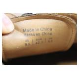 MIKEKONOS 9127201 Red Suede Loafers - ALDO Tan Leather Dress Shoes (Lot of 3)