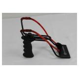 Marksman Slingshot with Powerline Bands - Yellow Latex Tubes, Black Frame