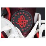Nike Air Huarache Run Sneakers - White / Burgundy - US 10