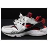 Nike Air Huarache Run Sneakers - White / Burgundy - US 10