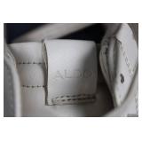 Aldo White Leather Sneakers (Lot of 2)