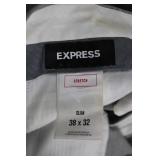 Express Dress Pants - Slim Fit, 36x32 & 38x32