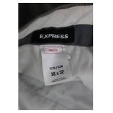 Express Dress Pants - Slim Fit, 36x32 & 38x32