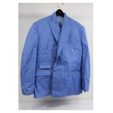 Rich & Royal Blue Double-Breasted Blazer - Size Large