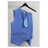 Rich & Royal Blue Double-Breasted Blazer - Size Large