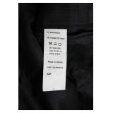 Calvin Klein 42R Blazer - Satin Lapel & Micro-Check Pattern