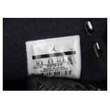 Nike Air Jordan High-Top Knit Sneakers with Black Patent Overlays
