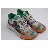 Nike Sneakers - Patterned Upper, Size US 10.5, Gum Rubber Outsole