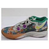 Nike Sneakers - Patterned Upper, Size US 10.5, Gum Rubber Outsole