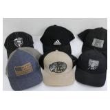 Adidas, Bass Pro Shops & Thorne Bros Hats (Lot of 6)