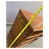 WOODEN BOOKSHELF