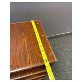 WOODEN BOOKSHELF