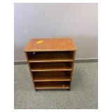 WOODEN BOOKSHELF