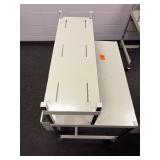 ROLLING STEEL CART WORKSTATION WITH 110V POWER