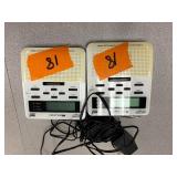 2 MIDLAND WEATHER RADIOS