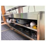 STAINLES STEEL FOOD SERVING STATION