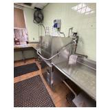 AUTOMATIC DISH WASHING STATION W/SINK AND DISPOSAL STILL IN USE